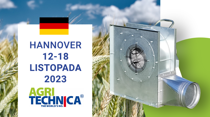 Setkejte se s námi na veletrhu Agritechnica 2023 v Hannoveru!